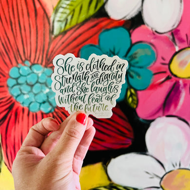 Sticker //  Proverbs 31