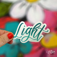 Load image into Gallery viewer, LIGHT Sticker  // Word of the Year // Ready to Ship