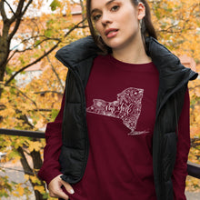 Load image into Gallery viewer, Apparel  // U.S.A. Individual Outline Floral Long Sleeve [Made-to-Order]