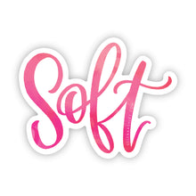 Load image into Gallery viewer, SOFT Sticker  // Word of the Year // Ready to Ship
