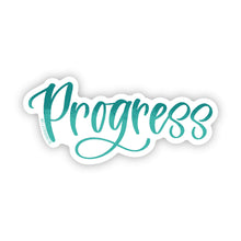 Load image into Gallery viewer, PROGRESS Sticker  // Word of the Year // Ready to Ship