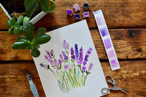 Lavender Watercolor