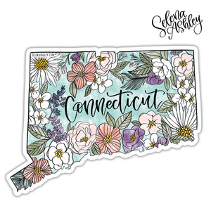Sticker // U.S.A. Individual Floral