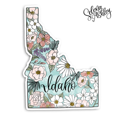 Sticker // U.S.A. Individual Floral