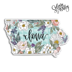 Sticker // U.S.A. Individual Floral
