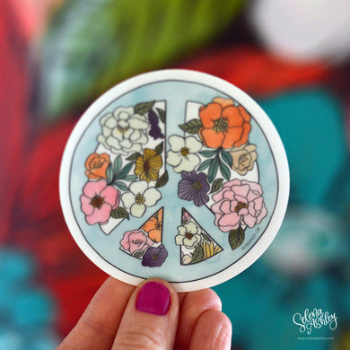 Sticker // Floral Peace