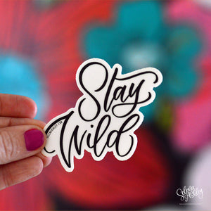 Sticker // Stay Wild
