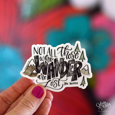 Sticker // Wander